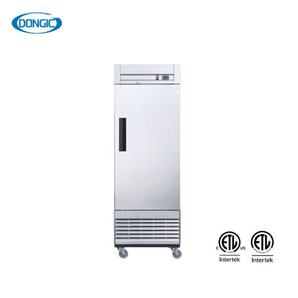 05 Bottom Mounted Reach-in Solid Door Food Truck Freezer Refrigerator