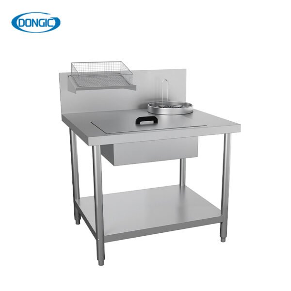 Single/Double Pan Bread Fast Food Breading Station