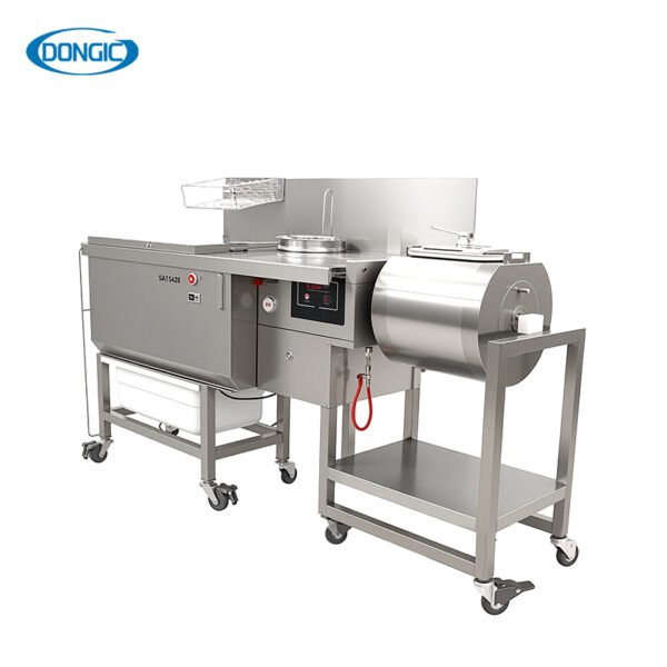 Electric Chicken Breader Powder Coating Machine
