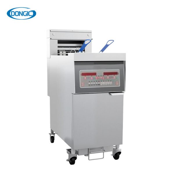 30L Two Tank Double Basket Timer Function Electric Deep Fryer