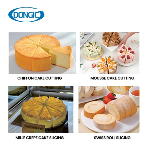 1 Commercial Cake Cutter Electric Bakery Ultrasonic Slicing Machine