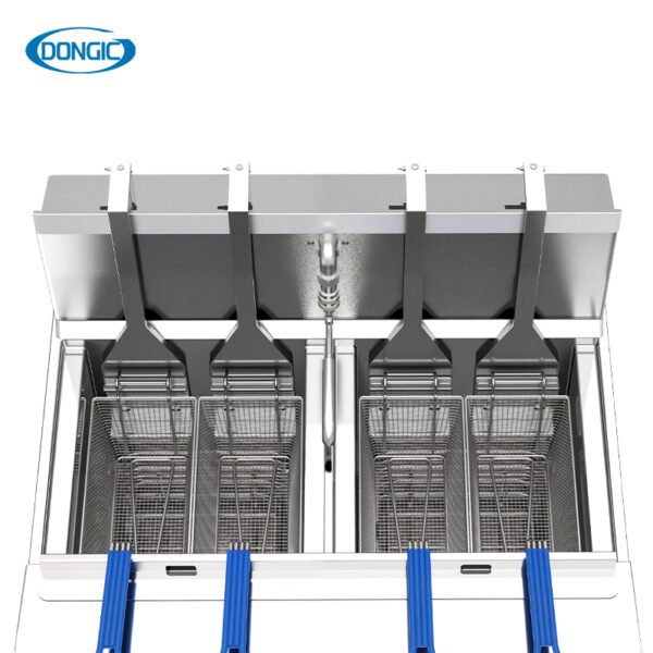 Oil Filtration Automatic Electric Commercial Deep Fryer