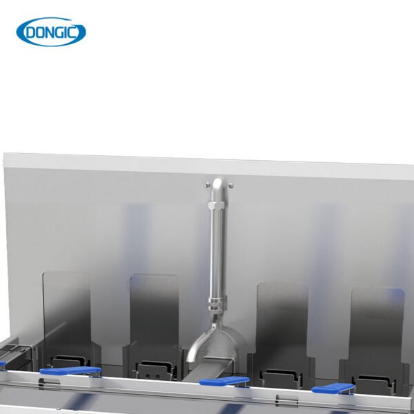 Oil Filtration High Volume Food Truck Gas Fryer