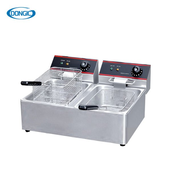 Stainless Steel Countertop Commercial Electric Deep Fryer