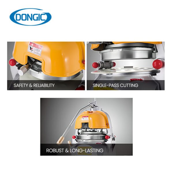 1 Semi-Automatic Electric Dough Divider and Rounder Machine