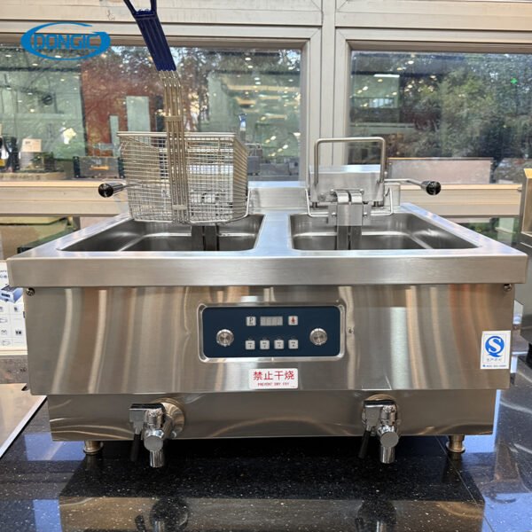 Flat-bar Heating Element Electric Deep Fryers
