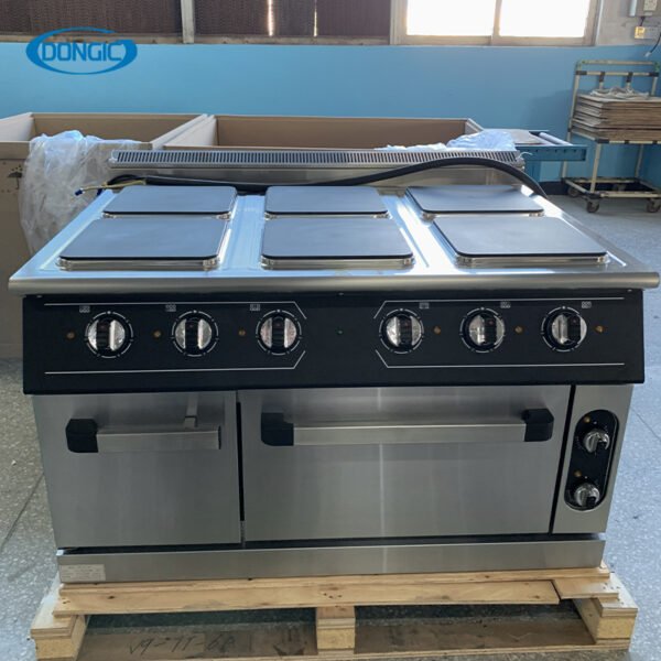 900 Series Electric Built-in Oven 6 Burners Cooktop Range