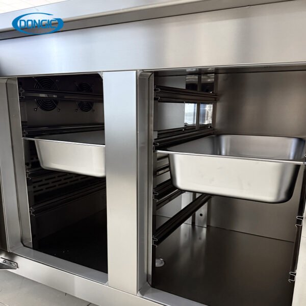 Commercial Under Counter 304 Stainless Steel Refrigerator