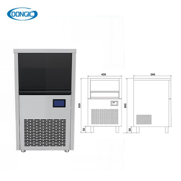 1 Commercial 90Kg Ice Cube Making Maker Machine