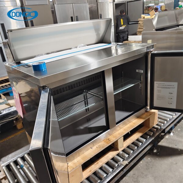 Regular Top Salad Prep Table Refrigerators