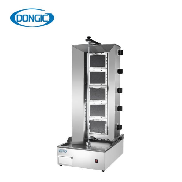 1 Gas 5/6 Burner Countertop Shawarma Doner Kebab Grill