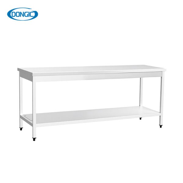 1 Stainless Steel 3 Tier Work Bench with Upstand