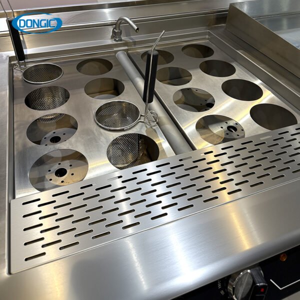 1 700 Series 12 Basket Gas Electric Cooking Noodle Cooker Stove Range