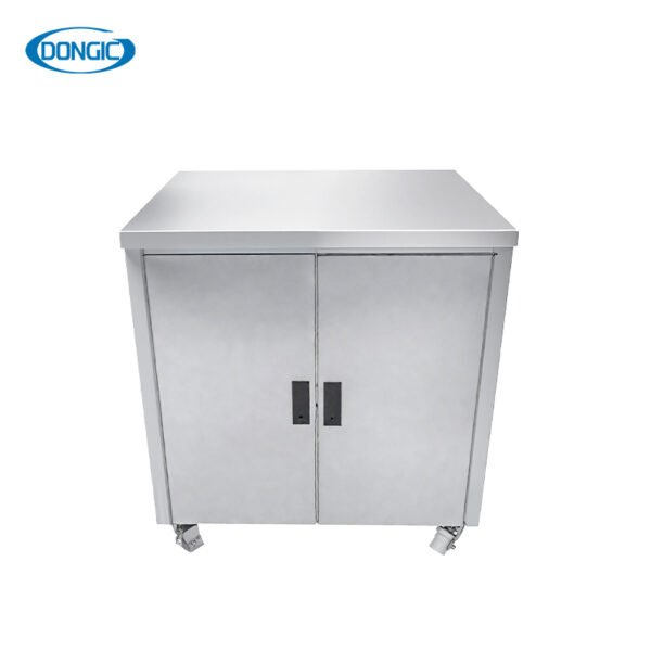 1 Hotel Stainless Steel Dinner Plates Central Island Storage Locker Cabinet