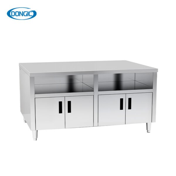 1 Hotel Stainless Steel Dinner Plates Central Island Storage Locker Cabinet