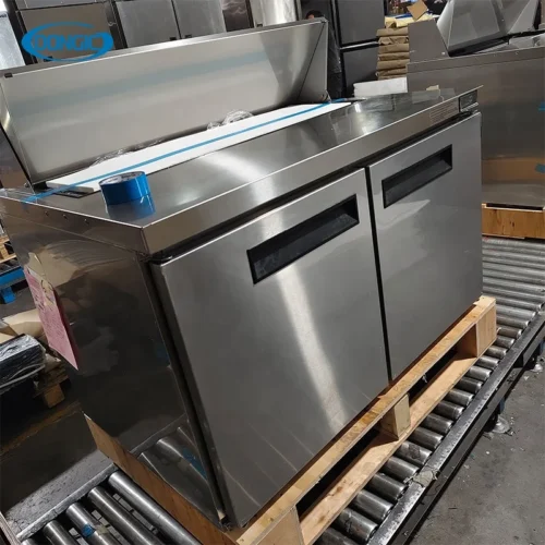 Kitchen Refrigerators Restaurant Freezer Large 4 Doors Stainless Steel Refrigerator Commercial Fridge