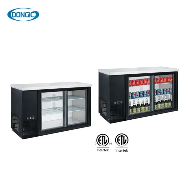 Display Showcase Back Bar Beverage Coolers