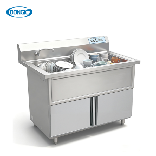 111111 Fully Automatic Ultrasonic Commercial Dishwasher
