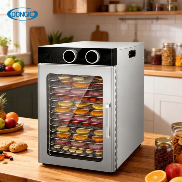 12-2 Kitchen Dehydrator Equipment Suitable for Drying Fruits and Vegetables