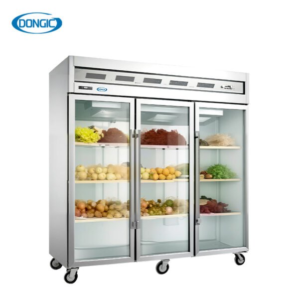 2 Kitchen Refrigeration Equipment Upright Fridge Freezer Refrigerator