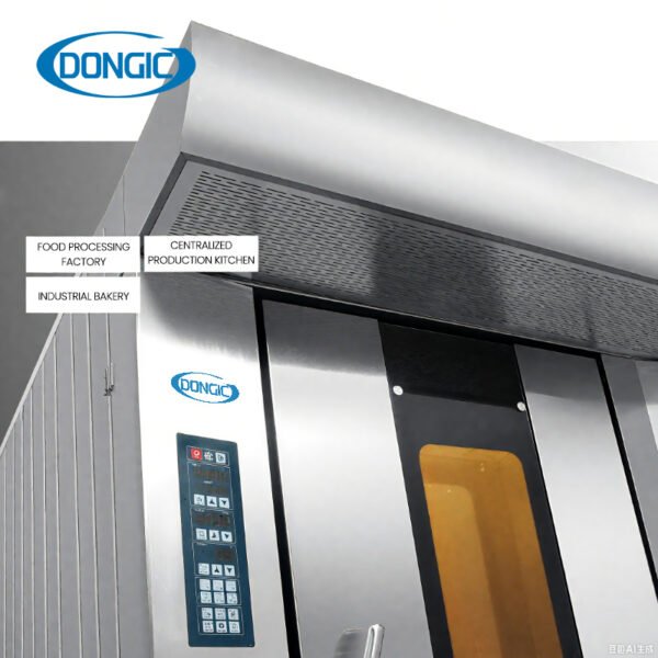 Rotating Baking Bread 32 Trays Capacity Biscuit Cookie Diesel Oil Gas Electric Rotary Bakery Oven