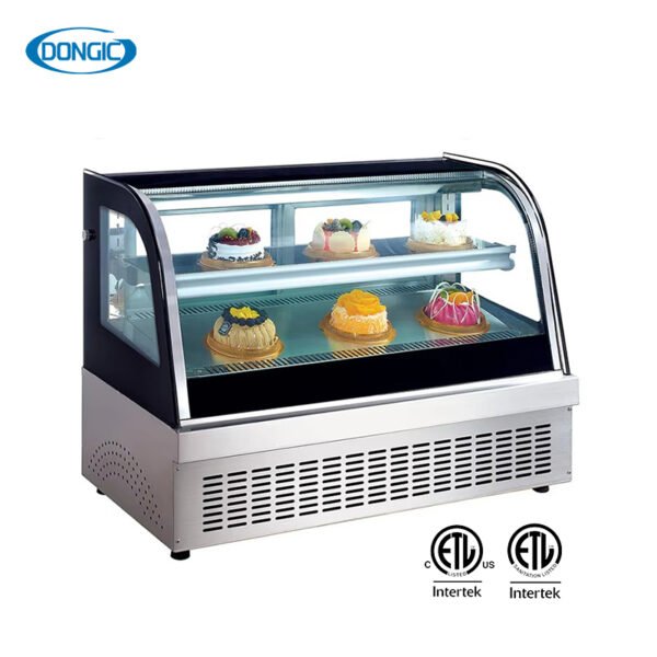 2 Multi-tier Cabinet Auto Defrost Cake Display Fridge
