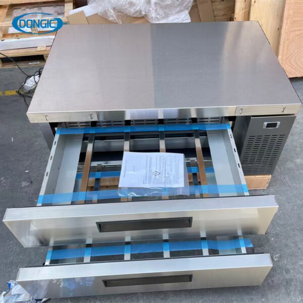 2 110V Auto Defrost Function Commercial Drawers Chef Bases