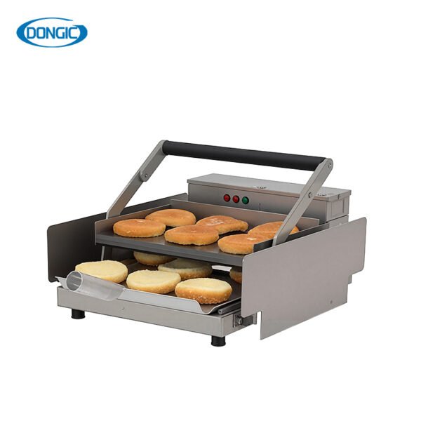 Fast Food Restaurant Layers Hamburger Bun Long Slot Toaster