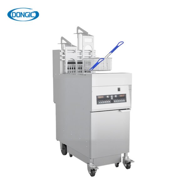 Computer Control Electric Floor Deep Fryer