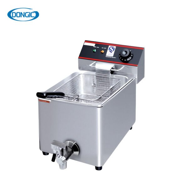 Commercial Knob Control Electric Countertop Deep Fryer
