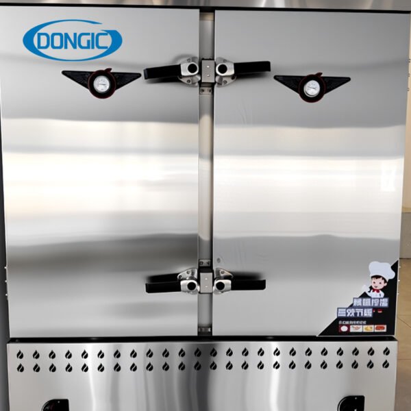 Rust-Proof Gas Commercial Steam Cabinet