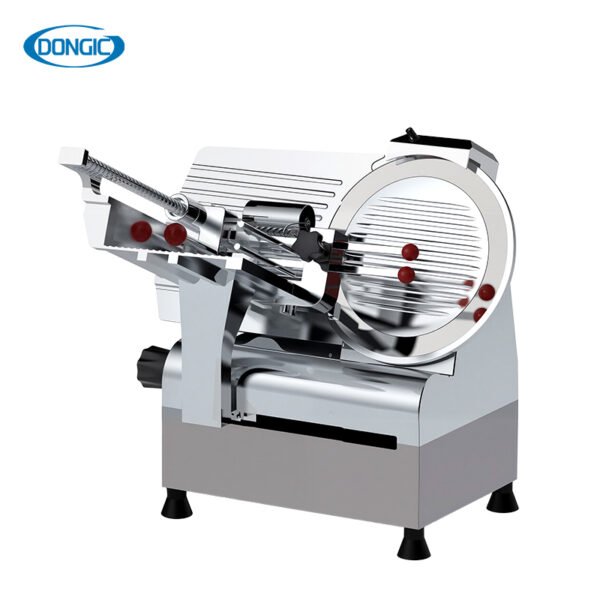 Built in Knife Sharpener Gear Driven Fully Automatic Commercial Meat Slicer