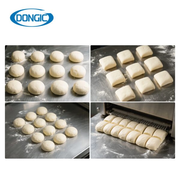 Automatic Dough Portioning Electric Dough Divider Machine Block Cutter
