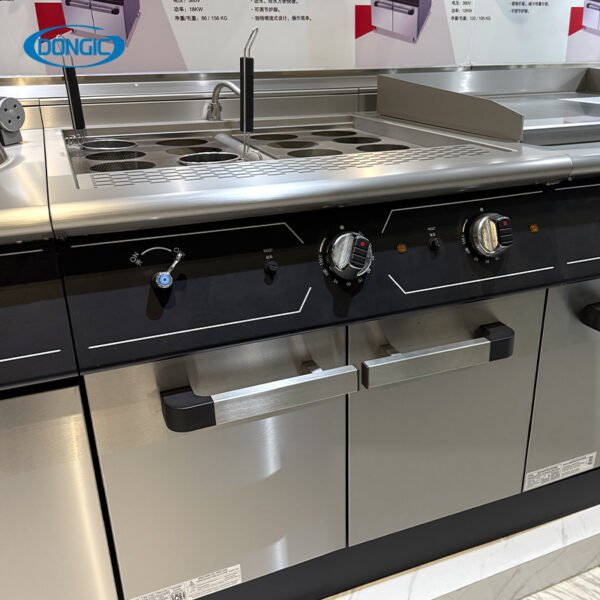 Jet-Flow Design 8/16 Basket Electric Noodle Cooker Stove Range