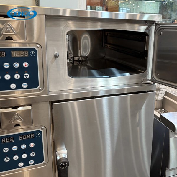2 Electric Hyper Steaming Rice Seafood Boiler Steamer Cabinet