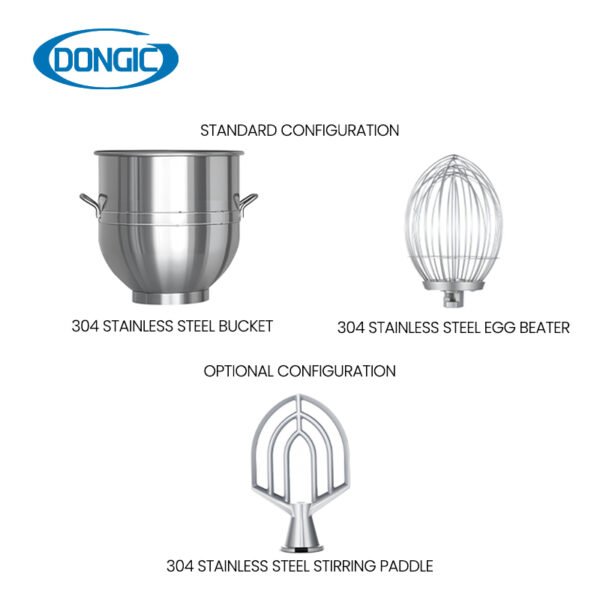 High-Speed 40QT Commercial Stand Mixer