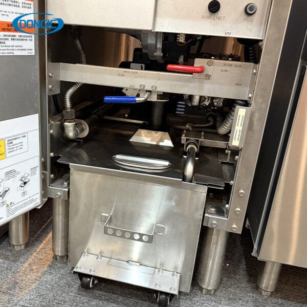 30L Single Cylinder Electric Deep Fryer with Oil Filtration System