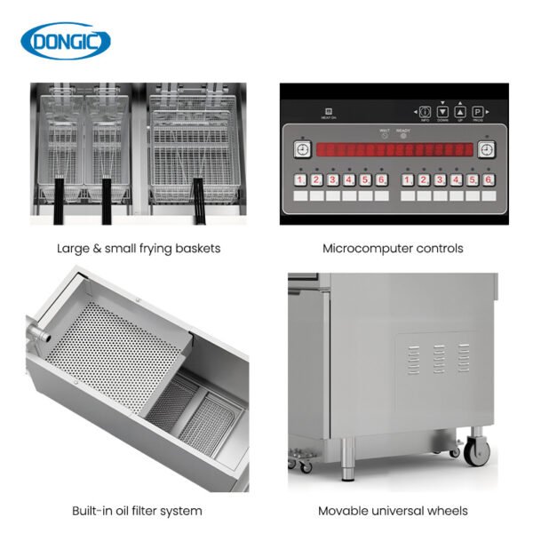 Commercial High Volume Food Truck Fryer
