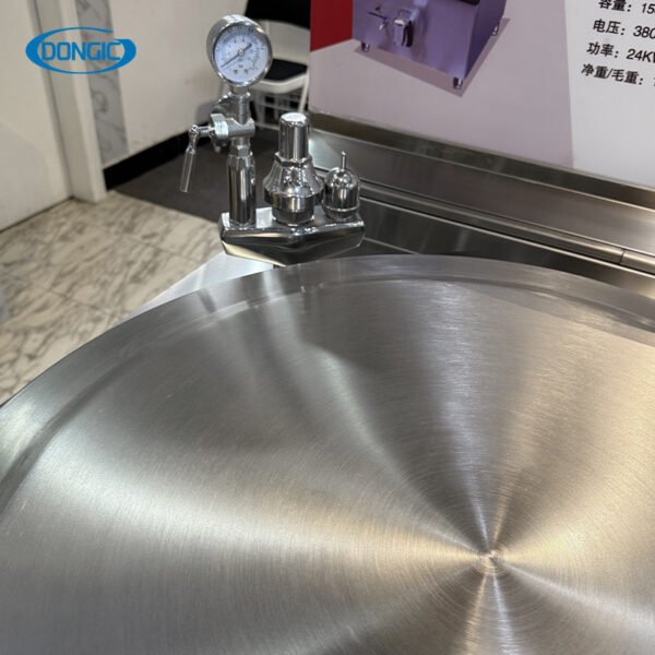 Commercial 100L/150L Electric Jacketed Pressure Soup Kettle
