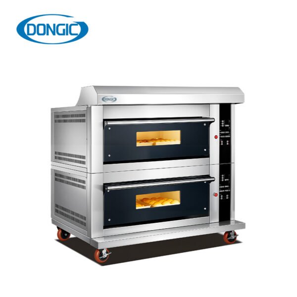 2 Gas Commercial Baking Deck Oven