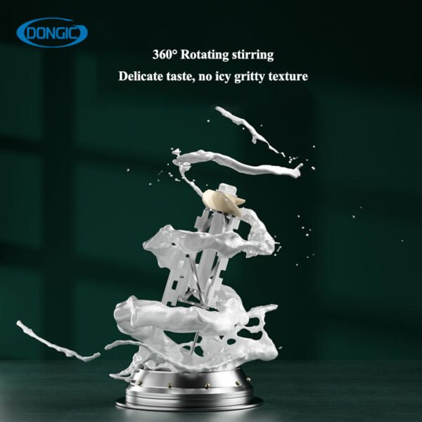 2 Pre-cooling Ultra Quiet Tabletop Soft Ice Cream Machine
