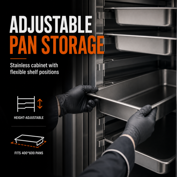 2 400*600 Pan Automatic Defrosting Chest Freezer