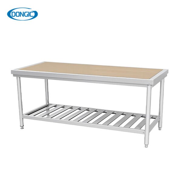 2 201/304 Stainless Steel Kitchen Work Table