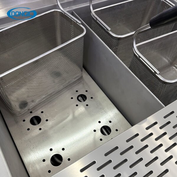 Premium 4 Basket Vertical Gas Electric Pasta Cooking Station