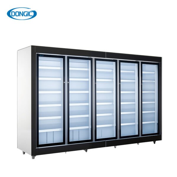 2 Commercial Supermarket Frozen Food Display Freezer Cabinet