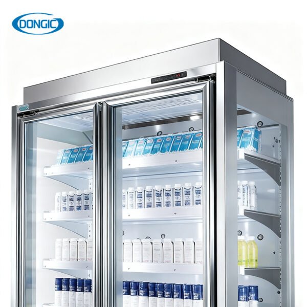 2 Yogurt Display Rack Display Refrigerated Cabinet
