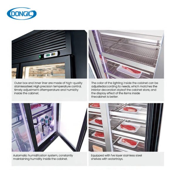 Filet Steak Meat Sausage Ham Dry Aging Refridgerators Cabinet