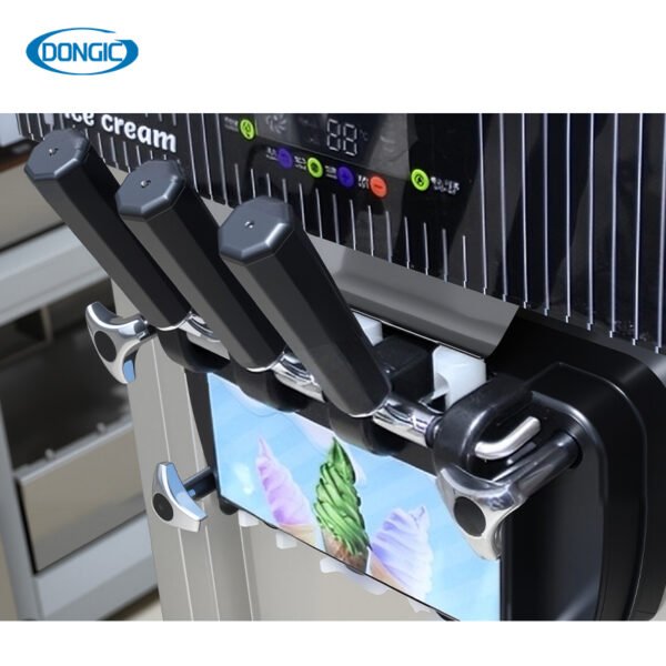 Soft Serve 3 Nozzles Ice Cream Machine