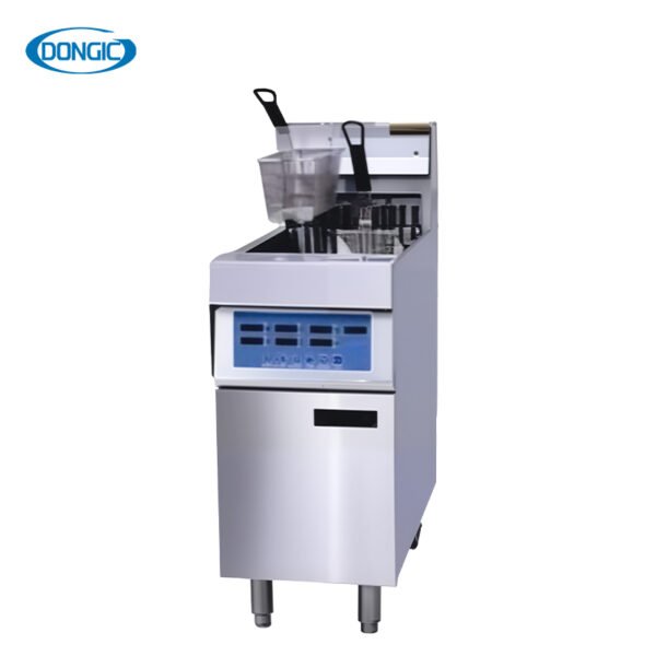 Computer Control Electric Floor Deep Fryer