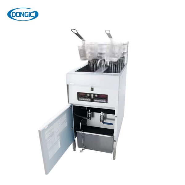 30L Automatic Computer Control Deep Fryer with Built-in Oil Filtration